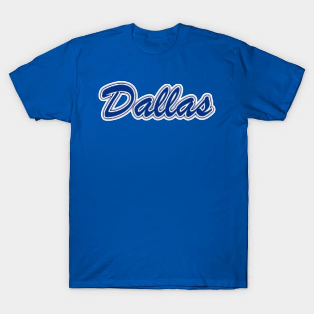 Football Fan of Dallas T-Shirt by gkillerb